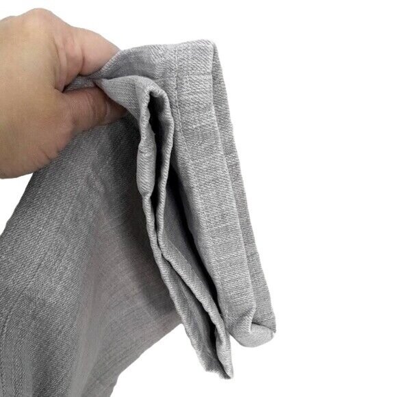 CAbi Jeans Gray Size 4 Straight Leg Button Zip Mid Rise Contemporary Fit 837L - Picture 3 of 6